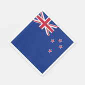 Serviette En Papier Drapeau néo-zélandais (Coin)