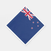 Serviette En Papier Drapeau néo-zélandais (Coin)