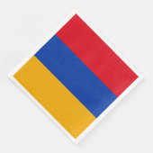Serviette En Papier Drapeau patriotique arménien (Coin)