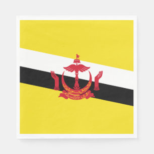 Serviette En Papier Drapeau patriotique de Brunei
