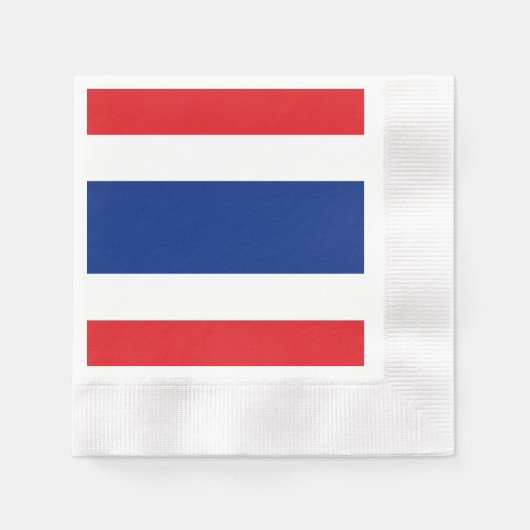 Serviette En Papier Drapeau thaïlandais (Devant)