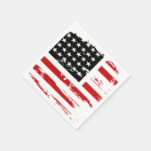 Serviette En Papier Drapeau vintage (Coin)