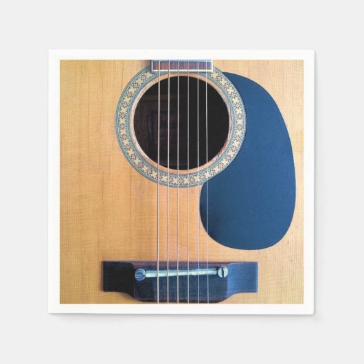 Serviette En Papier Dreadnough Guitare acoustique (Devant)