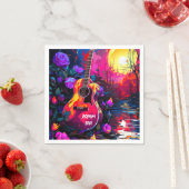 Serviette En Papier Dream Big (En situation)