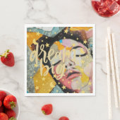 Serviette En Papier Dream Big (En situation)