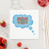 Serviette En Papier Dream Home (En situation)