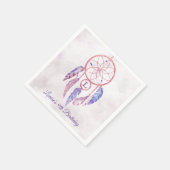 Serviette En Papier Dreamcatcher Sleepover fête d'anniversaire (Coin)