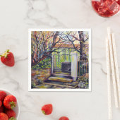 Serviette En Papier Dreamscape Luxembourg ville bohème (En situation)