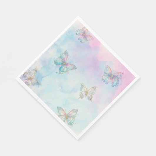 Serviette En Papier Dreamy Enchanted à la rencontre du papillon (Coin)