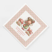 Serviette En Papier Dreamy Fairy Whimsical Floral Birthday Party Napki (Coin)