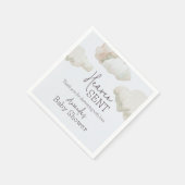 Serviette En Papier Dreamy Heaven envoyé Blue Boy Baby shower (Coin)