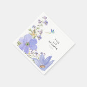Serviette En Papier Dreamy Lilac Wedding (Coin)