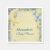 Serviette En Papier Dreamy Night Sky Baby shower (Devant)