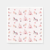 Serviette En Papier Dreamy Princess Castle Paper Napkin (Devant)