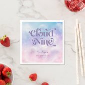 Serviette En Papier Dreamy Sky Cloud Neuf fête d'anniversaire (En situation)