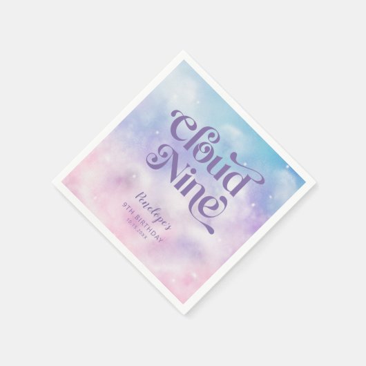 Serviette En Papier Dreamy Sky Cloud Neuf fête d'anniversaire (Coin)