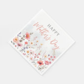 Serviette En Papier Dreamy Spring Blooms Mother's Day Celebration (Coin)