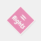 Serviette En Papier Droits égaux (Coin)