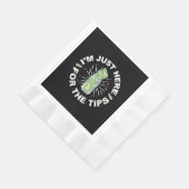 Serviette En Papier Drôle barman juste (Coin)