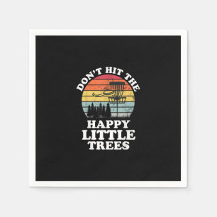 Serviette En Papier Drôle Disque Golf Frisbee Joueur de golf Sport Hom