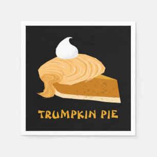 Serviette En Papier Drôle Donald Trump Trumpkin Pie