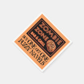 Serviette En Papier Drôle Halloween fête Boire Fuzzy Navel (Coin)