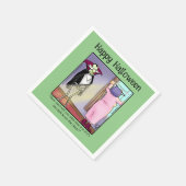Serviette En Papier Drôle Halloween Party Napkins (Coin)