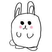 Serviette En Papier Drôle lapin de Pâques Cartoon violet rose blanc mi