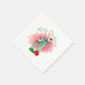 Serviette En Papier Drôle Lunettes de soleil de Cactus Sud-Ouest Noël (Coin)