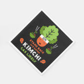 Serviette En Papier Drôle mangeur Kimchi (Coin)