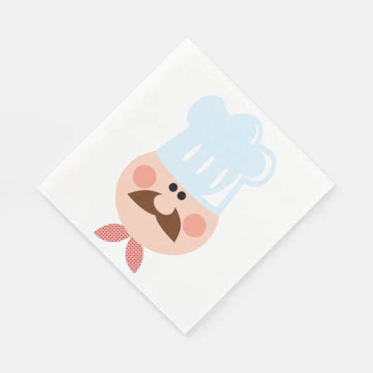Serviette En Papier Drôle Papier Chef serviettes (Coin)