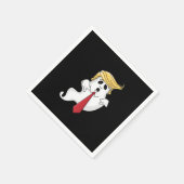 Serviette En Papier Drôle Pour Halloween, Donald Costume Classique (Coin)