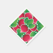 Serviette En Papier Drôle radis (Coin)