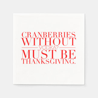 Serviette En Papier Drôle serviettes Thanksgiving