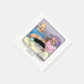 Serviette En Papier Drôle Thanksgiving Humour Cocktail Napkins (Coin)