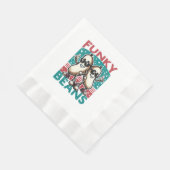 Serviette En Papier Drôles de haricots cool (Coin)
