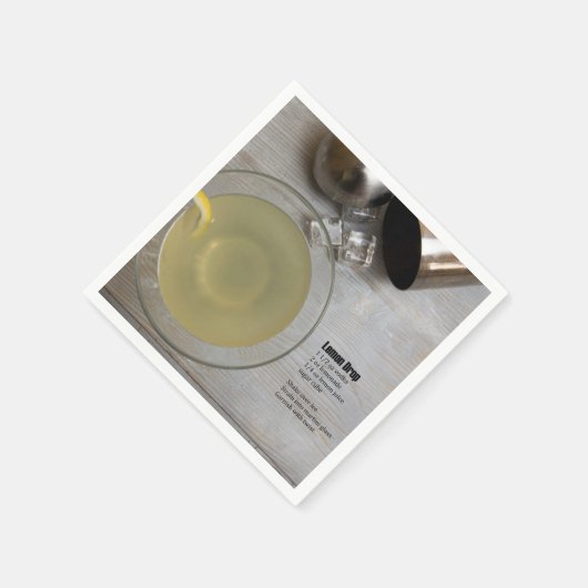 Serviette En Papier Drop de citron classique (Coin)