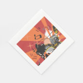 Serviette En Papier Drum Set Music (Coin)
