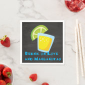 Serviette En Papier Drunon Love Fiesta Cocktail Serviettes (En situation)