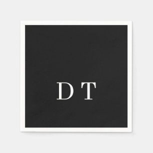Serviette En Papier DT Initiales Briquet – L'édition Cadeau de Luxe