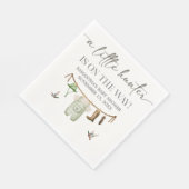 Serviette En Papier Duck Hunting Baby Shower (Coin)