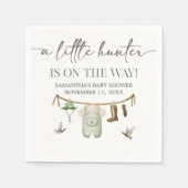 Serviette En Papier Duck Hunting Baby Shower (Devant)