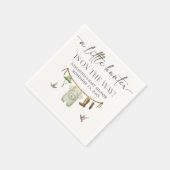 Serviette En Papier Duck Hunting Baby Shower (Coin)