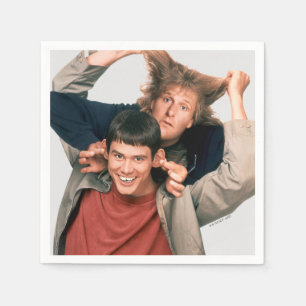Serviette En Papier Dumb et Dumb   Lloyd et Harry
