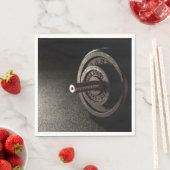 Serviette En Papier Dumbbell (En situation)