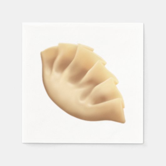 Serviette En Papier Dumpling - Emoji (Devant)
