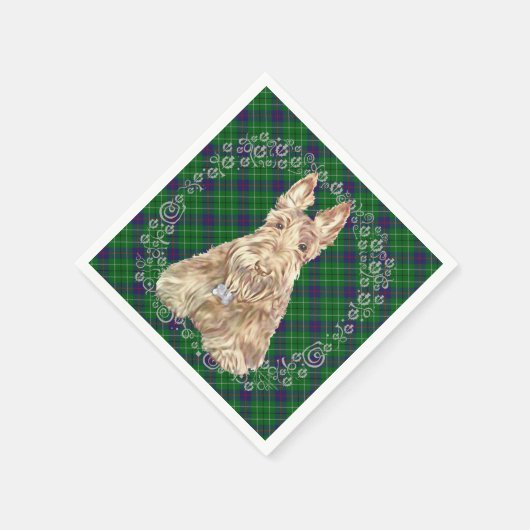 Serviette En Papier Duncan Tartan (Coin)