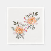 Serviette En Papier Duo florissant (Devant)