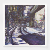 Serviette En Papier Dusting the Piano (Devant)