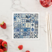 Serviette En Papier Dutch Delft (En situation)